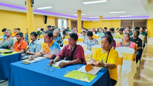 อบต.นาขา ร่วมพิธีเปิดโครงการเสริมสร้างทักษะอาชีพช่างชุมชนรุ่นที่ 2