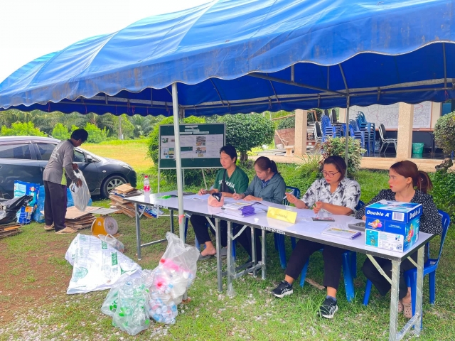 กิจกรรม MOI Waste Bank Week (อบต.นาขา รับซื้อครั้งที่ 28)