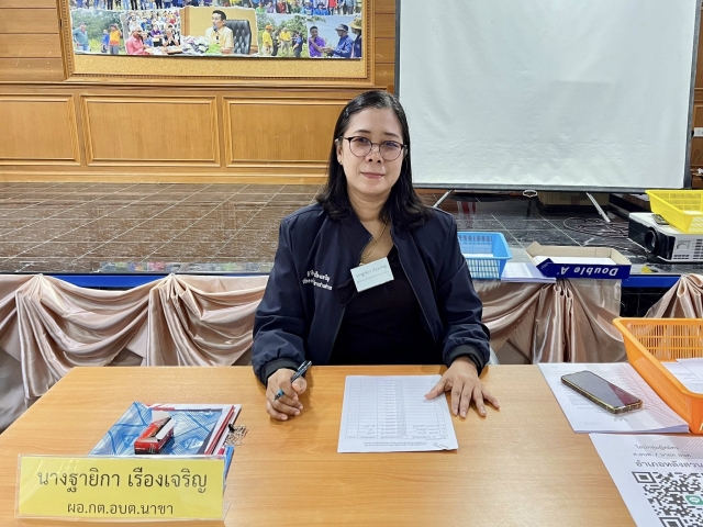 ภาพบรรยากาศ วันที่สามของการรับสมัครเลือกตั้ง ส.อบต.นาขา