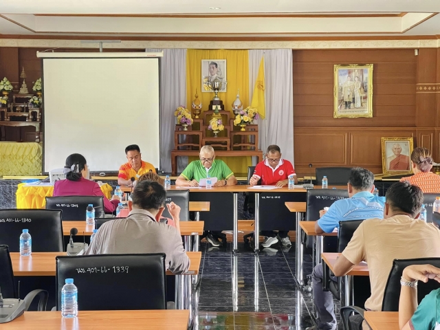 ประชุมคณะกรรมการการพัฒนาอบต.นาขาในการพิจารณาร่างแผนพัฒนาท้องถิ่น เปลี่ยนแปลงครั้งที่ 2/2568 