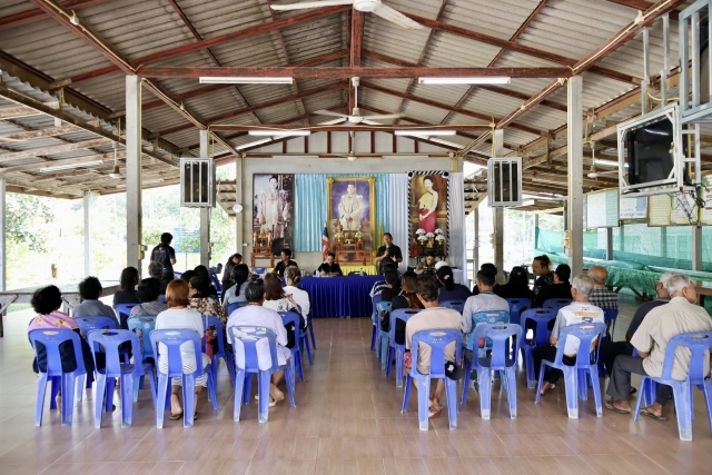 อบต.นาขา ร่วมประชุมหมู่บ้าน หมู่ที่ 12 บ้านร่วมใจ และหมู่ที่ 7 บ้านหนองปลา ประจำเดือนธันวาคม