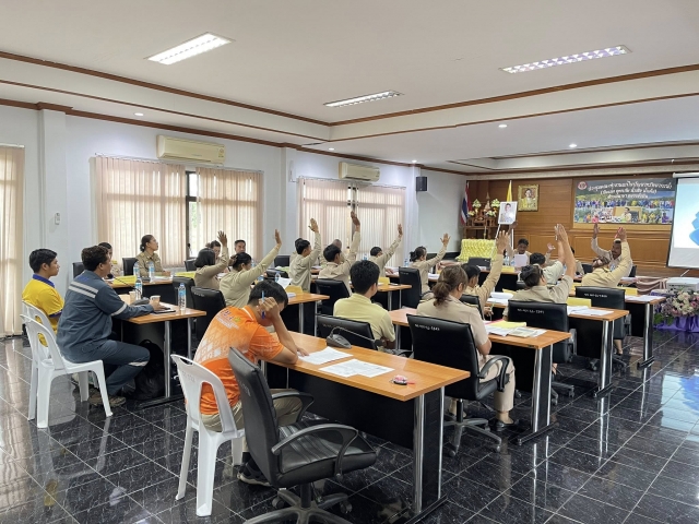 ประชุมสภาองค์การบริหารส่วนตำบลนาขา สมัยสามัญ สมัยที่ 3 ประจำปี พ.ศ. 2568