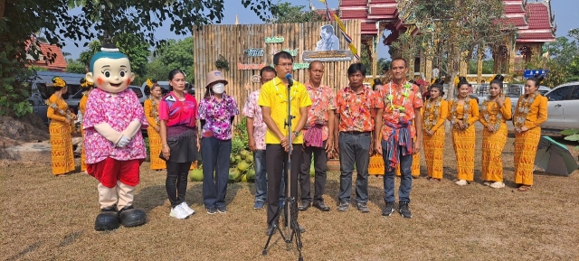 งานประเพณีวันสงกรานต์และรดน้ำผู้สูงอายุ ประจำปี 2566