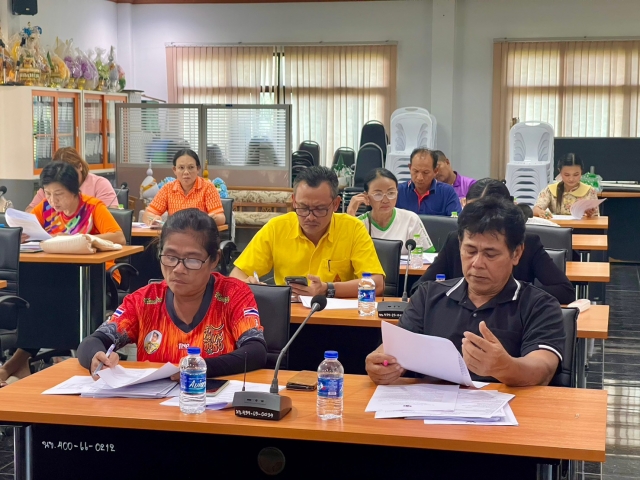กองทุนหลักประกันสุขภาพ องค์การบริหารส่วนตำบลนาขา จัดประชุมคณะกรรมการกองทุนฯ ครั้งที่ 1/2567