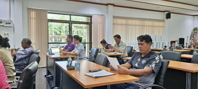 ประชุมคกก.พัฒนาท้องถิ่น ในการพิจารณาร่างแผนพัฒนาท้องถิ่น(พ.ศ.2566-2570)เพิ่มเติม ครั้งที่ 2/2567